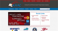 Desktop Screenshot of kaac.com